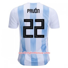 Maillot/Tenue Argentine Pavon 22 Domicile Coupe du monde 2018